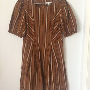 Stripped Mini Dress